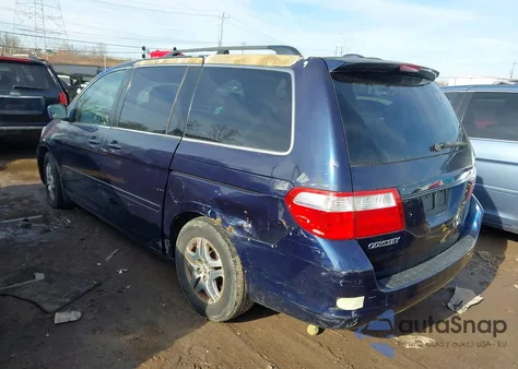 2006 Honda Odyssey Ex-L z USA, uszkodzony, nr VIN 5FNRL38796B004303